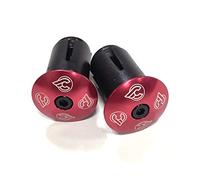 Cinelli Bar End Expander Plugs, Tappi di espansione per estremità Barre. Unisex-Adulto, Rosso, Universale