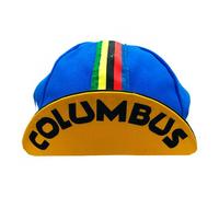 Cinelli Cappellino Con Visiera Bassano 85 Blue