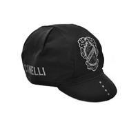 Cinelli Crest Cappellino Ciclismo, Nero (Taglia Unica)