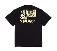 Cinelli Maglietta A Maniche Corte In Bike We Trust Black
