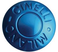 Cinelli, Milano - 2 Tappi protettivi per estremità Barre, Blu (Blu), Taglia Unica