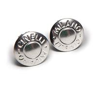 Cinelli Milano Anodized, Coppia di Tappi per estremità Barra Uomo, Argento, Taglia Unica
