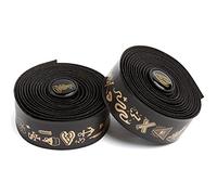 Cinelli Mike Giant Volee Ribbontape Handlebar Tape Nero Black / Gold