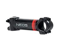 Cinelli Neos Attacco Manubrio, Nero/Rosso, 100mm