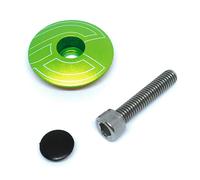 Cinelli Stemma Top Cap, Verde, Taglia Unica