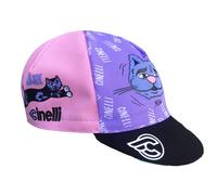 Cinelli Stevie Gee Cappellino da Ciclismo Unisex-Adulto Taglia unica Gatto vicol
