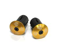 Cinelli Bar End Expander Plugs, Tappi di espansione per estremità Barre. Unisex-Adulto, Oro, Universale