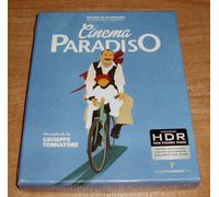 Cinema Paradiso 4K UHD + Blu-Ray Nuovo Sigillato Slipcover Copertina Rigida