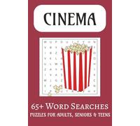 Cinema Word Search Puzzle Book: Word Searches with Easy to Read Print about Popcorn, Tickets, Movie Snacks, Big Screens and more | 6x9 inches, 110 ... Cinema Lovers, Holidays, and Fun Nights Out