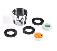 cineman - Set di 4 valvole a farfalla, per tubo doccia, limitatore di flusso dell'acqua, fino a 70 risparmi di acqua 4 l/min