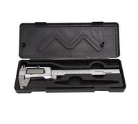 Ciner Digital Vernier 0-150mm/6 "in acciaio inossidabile IP54 Display LCD impermeabile Mm Conversione Conversione Strumento di misurazione di precisione per casa e laboratorio (Argento)