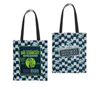 Cinereplicas Beetlejuice - Call Beetlejuice Tote Bag - 42 x 38 x 0,5 cm - Licenza Ufficiale, Multicolore, Taglia unica