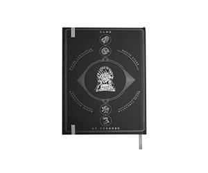 Cinereplicas Game of Thrones - Westeros Quaderno con copertina rigida e mappa pieghevole 160p 14,5 * 21cm - Licenza ufficiale