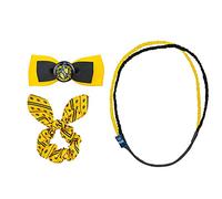 Cinereplicas Harry Potter - Accessori per capelli Trendy Tassorosso - Set da 3 - Licenza ufficiale