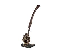 Cinereplicas Harry Potter - Zauberstab Stift mit Ständer & Lenticular Lesezeichen - Offizielle Lizenz (Bellatrix Lestrange)