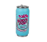 Cinereplicas KPOP DEMON HUNTERS - Tazza termica con cannuccia Soda Pop Can
