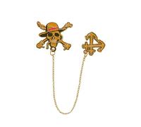 Cinereplicas One Piece - Catena segnalibro Rufy - Licenza ufficiale, 100% lega di zinco, zinco
