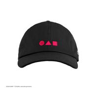 Cinereplicas Squid Game - Cappellino da baseball Squid Game Challenge, circonferenza testa 54-60 cm, licenza ufficiale, colore nero, nero, Taglia unica