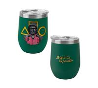 Squid Game - Tazza da viaggio Squid Game - 12 9 9 cm - Licenza ufficiale