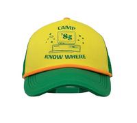 Cinereplicas Stranger Things - Cappellino da baseball "Camp Know Where", licenza ufficiale, multicolore, Multicolore, 7 1/2