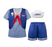 Cinereplicas Stranger Things - Costume Scoops Ahoy - Robin - S/M - Licenza Ufficiale