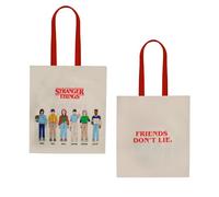 Cinereplicas Stranger Things - Friends Don't Lie Tote Bag - 42 * 38cm - Licenza Ufficiale