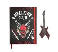 Cinereplicas Stranger Things - Hellfire Club Quaderno con copertina rigida - 14,5 * 21cm 160p - Licenza ufficiale