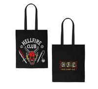 Cinereplicas Stranger Things - Hellfire Club Tote Bag - 42 * 38cm - Licenza Ufficiale