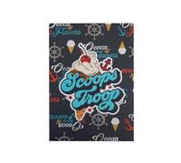 Cinereplicas Stranger Things - Taccuino con copertina morbida Scoops Ahoy - 14,5 * 21cm 120p - Licenza ufficiale