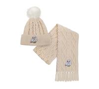 Cinereplicas Hedwig Hat And Scarf Set Beige