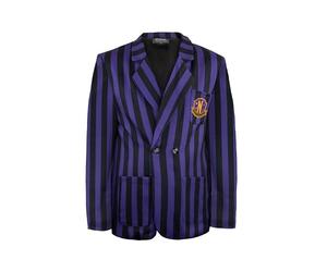 Cinerepliche mercoledì - Nevermore Academy Blazer - Purple - M - Licenza Ufficiale