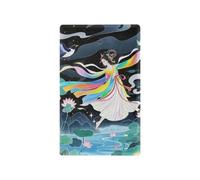 Cinese Chang 'e Rosa Fiore Decorativo Toggle Interruttore Della Luce Copertura Carino Parete Piastra di Copertura tapa para Interruttore de luz Toggle Switch