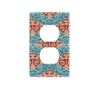 Cinese Cultura Nube Modello Vintage Decorative Outlet Covers e Interruttore Piastre da Parete Uniche per Interruttori di Luce tapa para interruptor de luz Duplex Outlet