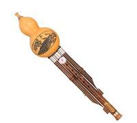 Cinese di Bambù Hulusi Portatile Cucurbita Flauto Chiave C Strumenti Etnici Zucca Flauto Con Custodia Zucca Musicale Per Principianti