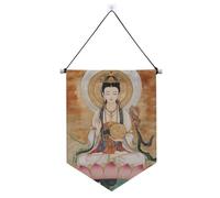 Cinese Dio Guanyin banner per appendere con asta telescopica gagliardetti banner bandiere all'aperto patio arredamento per Festival & giorno speciale