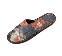 Cinese Elaborato stile Pittura Daisy Rame Colorato Casual Doccia Pantofole Indoor Lavabile Morbido personalizzare Slip on Open Toe Scarpe da casa per il Partito Viaggio Ospiti zapatillas para mujer