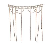 Cinese Faccia Tenda Frange Frontale Fascia Antica Dei Monili Dei Capelli Viso Decorativo per Stage Dancer