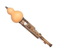Cinese fatto a mano Hulusi C chiave cucurbita flauto professione zucca musicale per principianti amanti della musica strumento zucca