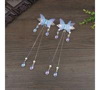 Cinese Forcina Farfalla Nappa Passo Agitare Ragazza Capelli Clip Hanfu Copricapo