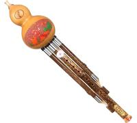 Cinese Hulusi Professionale Bambù Cucurbita Flauto Chiave C Zucca Flauto Con Custodia Zucca Musicale Per Principianti Zucca Strumento