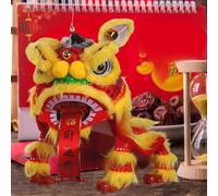 Cinese Marionette Lion giocattolo souvenir a mano fatta per le burattini