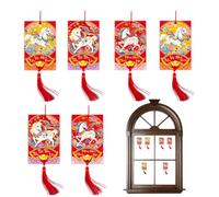 Cinese New Year Decorations | 6-Pezzo 2026 Vietnamese Good Lucks