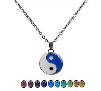 Cinese Per Chi Gossip E Caldo Umore Cambiare Colore Collana Uomo In Acciaio Inox Collana Gioielli Regali Collane Pendenti Per Le Donne Degli Uomini Gioielli di Modo