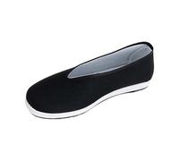 Cinese tradizionale stile Pechino Scarpe Kung Fu Tai Chi Scarpe Suola in gomma Unisex Nero Casual Tradizionale Stile Cinese Scarpe Pigri, Scarpe Pedali, Scarpe Kung Fu, grigio scuro3., 40 EU