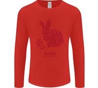 Cinese Zodiac Shengxiao Anno Del Coniglio Uomo Maniche