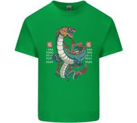 Cinese Zodiac Shengxiao Anno Del Drago T-Shirt In Cotone Per Uomo