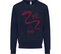 Cinese Zodiac Shengxiao Anno Del Serpente Bambini Felpa Maglione