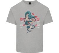 Cinese Zodiac Shengxiao Anno Del Serpente T-Shirt Ragazzi Ragazze