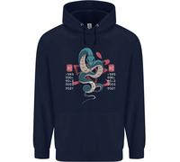 Cinese Zodiac Shengxiao Anno Del Serpente Uomo Felpa