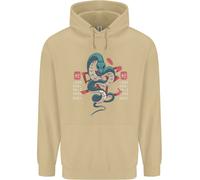 Cinese Zodiac Shengxiao Anno Del Serpente Uomo Felpa